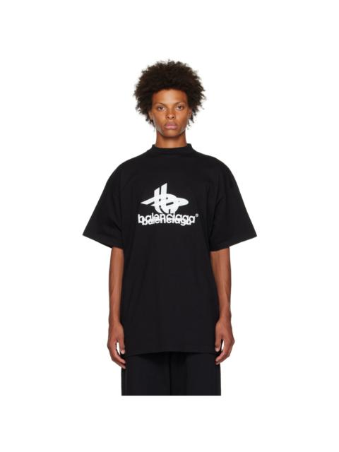 Black Printed T-Shirt