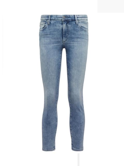 AG Jeans Prima Crop mid-rise skinny jeans