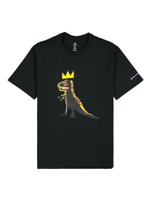 Converse x Basquiat Pez Dispenser T-Shirt 'Black' 10023144-A02