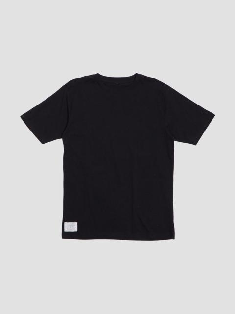 Nigel Cabourn Embroidered Relaxed Fit Tee in Black