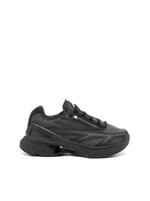 adidas logo-print panelled sneakers