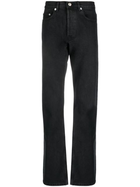 A.P.C. New Standard mid-rise straight-leg jeans