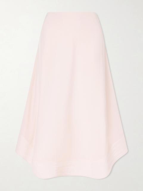 Stella McCartney Silk-crepe Midi Skirt