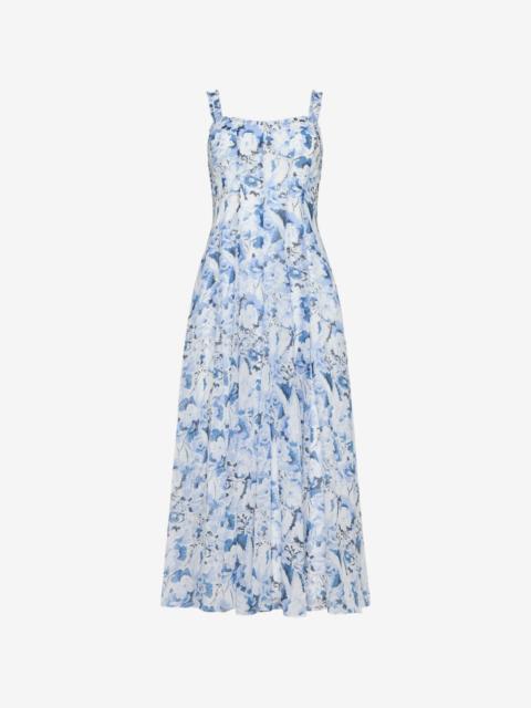 Cinq à Sept Marmo Heirloom Petals floral-print dress