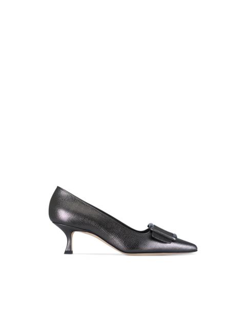 Manolo Blahnik Maysale square-buckle pumps