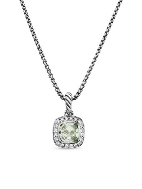 DAVID YURMAN Women's Petite Albion Pendant Necklace in Sterling Silver - Prasiolite