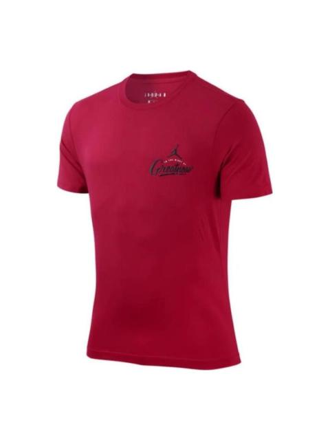 Air Jordan Jumpman Logo T-shirt 'Red' CI0079-687