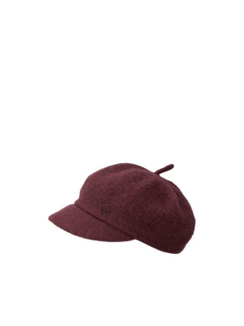 MAISON MICHEL Juju logo-plaque cap