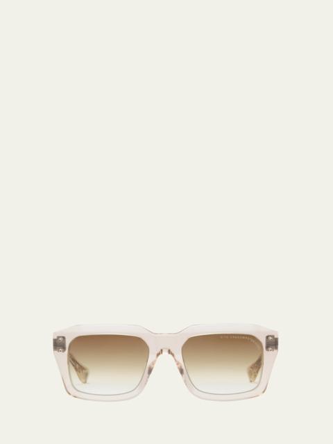 DITA Men's Grandmaster Nine Acetate Rectangle Sunglasses