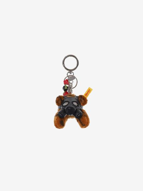 doublet gas-mask teddy-bear keyring