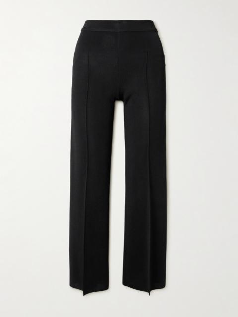 HIGH SPORT Kick Knitted Straight-leg Pants