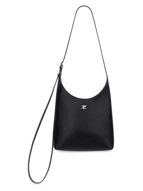 courrèges Women's Melt Small Leather Tote Bag - Black