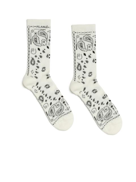 Alanui Bandana Socks