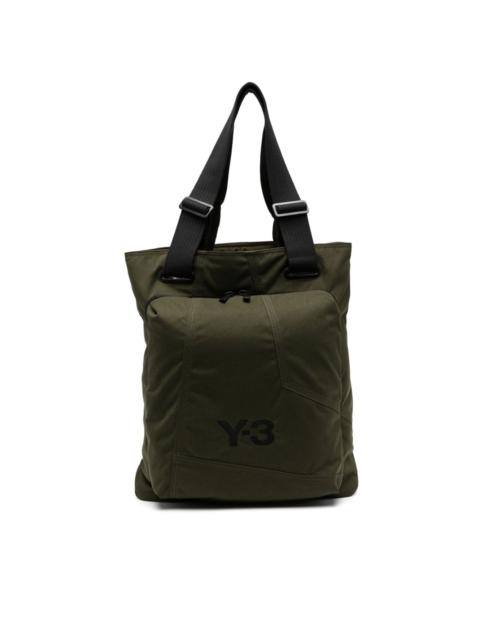 Y-3 zip-pocket tote bag