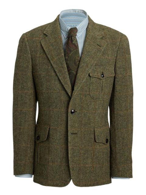 RRL by Ralph Lauren herringbone-pattern patch-pocket blazer