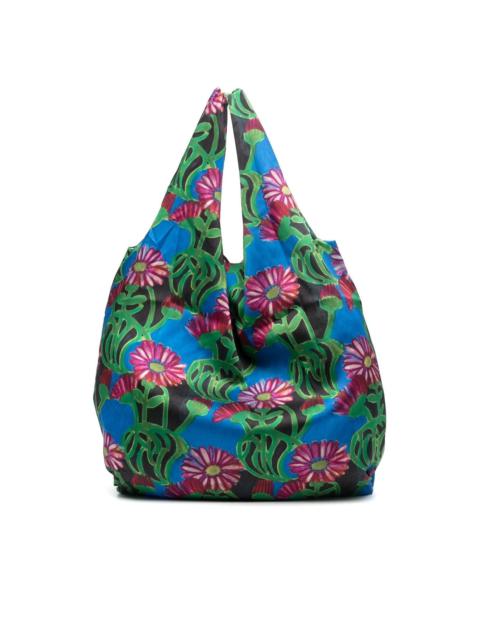 Gerber floral-print shopping bag