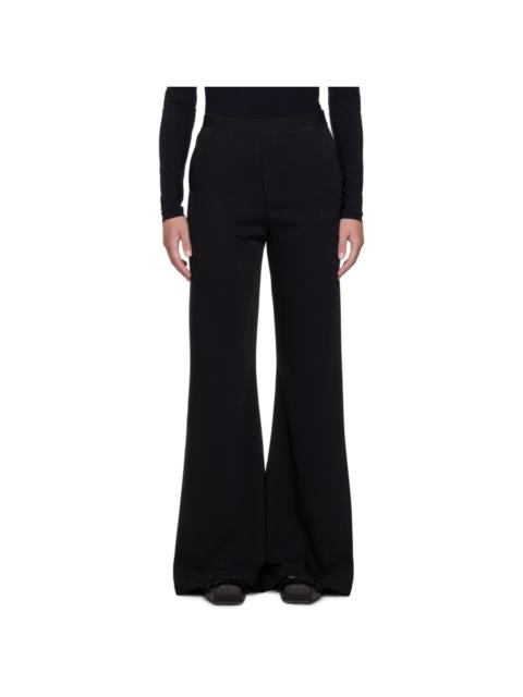 MM6 Maison Margiela Black Printed Lounge Pants