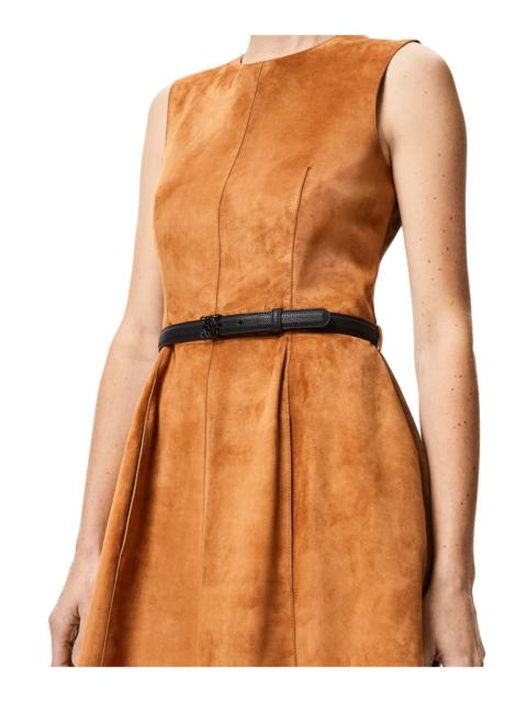 Loewe Anagram belt in grained calfskin