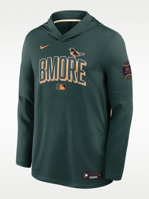 Nike Baltimore Orioles City Connect Men's Nike Dri-FIT MLB Long-Sleeve Hooded Top