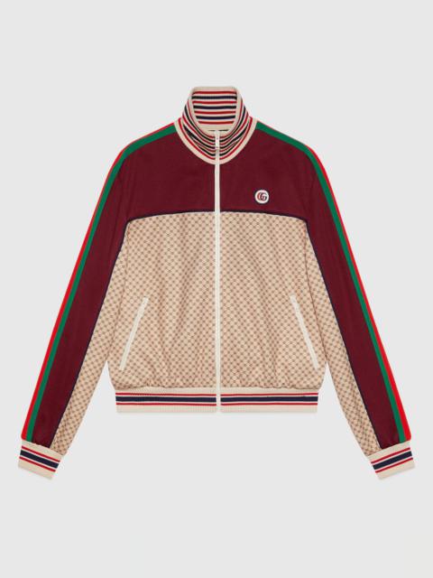 GUCCI Interlocking G print jersey jacket