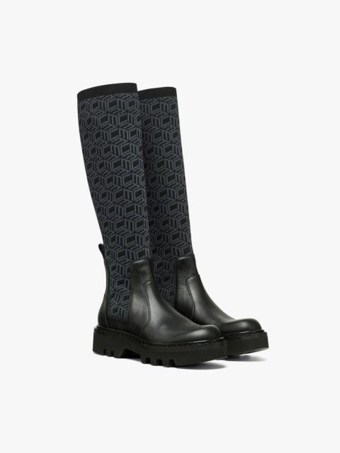 MCM Women’s Long Boots in Calf Leather