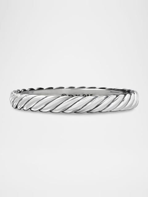 DAVID YURMAN Cable Collectibles Band Ring in Silver, 3mm