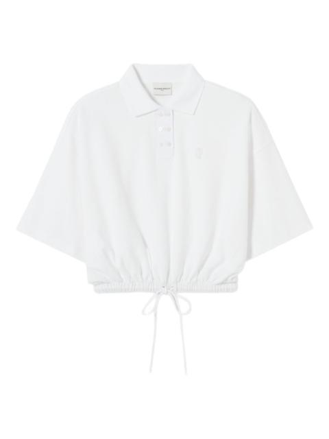 Claudie Pierlot drawstring-hem shirt