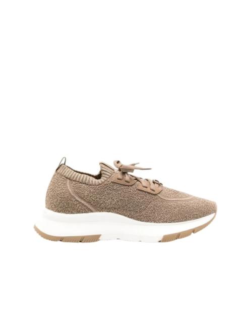 BOUCLÉ KNIT SNEAKERS