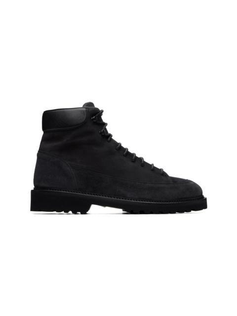 Common Projects Black Suede Hiker Boots