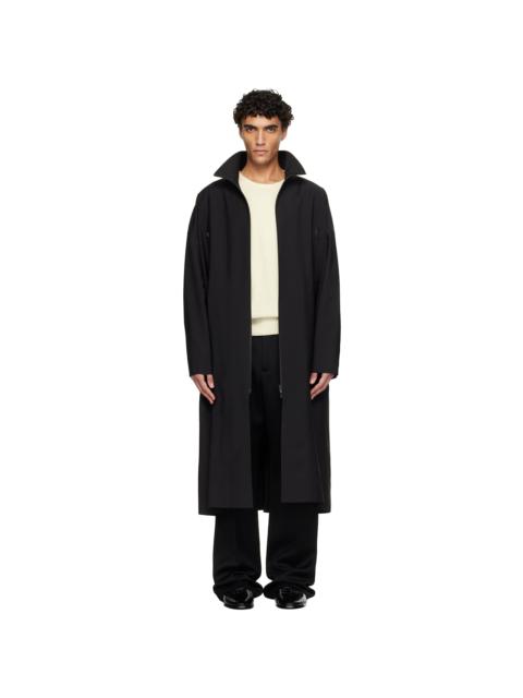 Fear of God Black Technical Wool Trench Coat