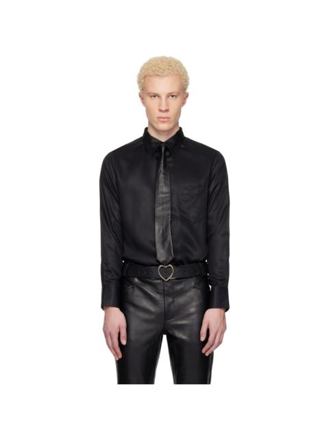 ERNEST W. BAKER Black Classic Shirt