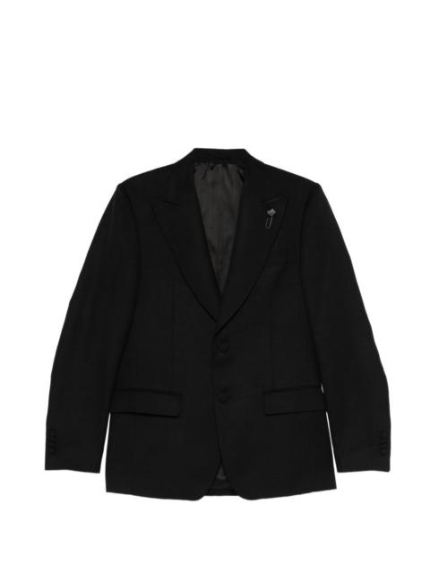 LARDINI peaked-lapel jacket