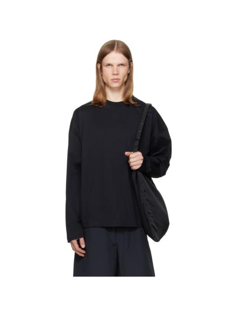 Jil Sander Black Cotton Crew-Neck T-shirt