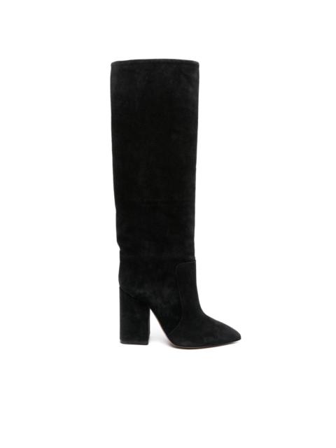 PARIS TEXAS 90mm suede boots