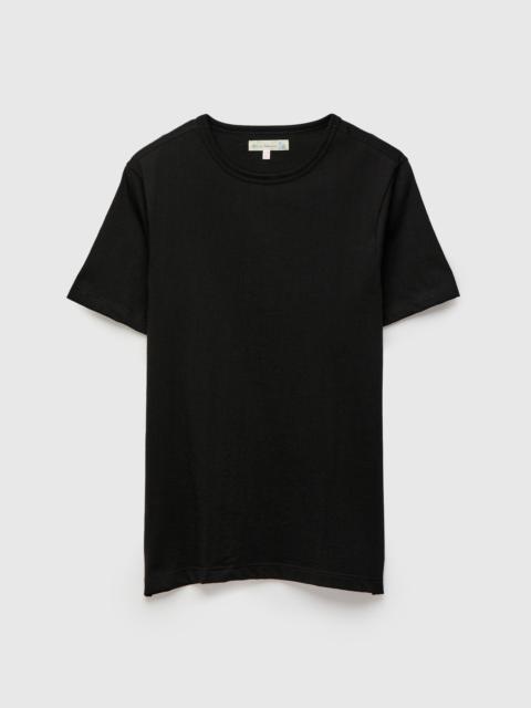 Merz b. Schwanen 1950s "Good Originals" 5.5oz Loopwheel T-Shirt in Deep Black