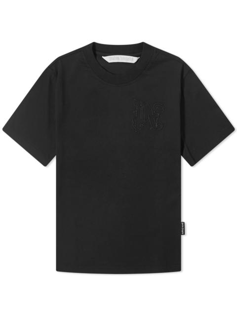 Palm Angels Monogram Fitted T-Shirt