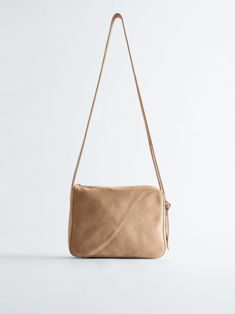 & Other Stories Split Suede Shoulder Bag