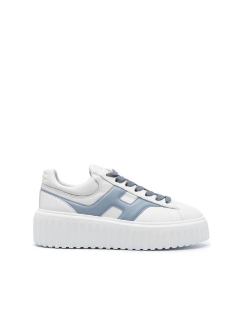 H-Stripes leather sneakers