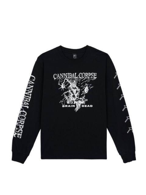 BRAIN DEAD Brain Dead x Cannibal Corpse Mutilation Long Sleeve - Black