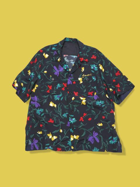 sacai Floral Print Shirt