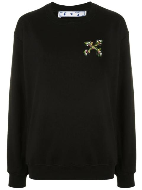 Off-White Flowers Arrows sweatshirt