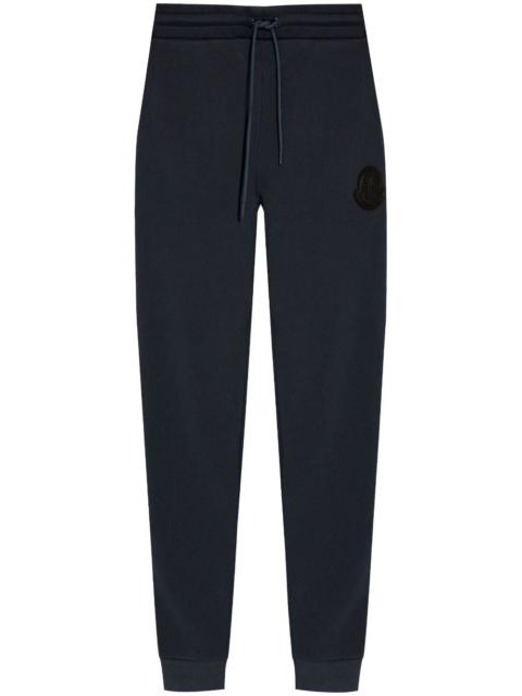 Moncler logo patch track pants
