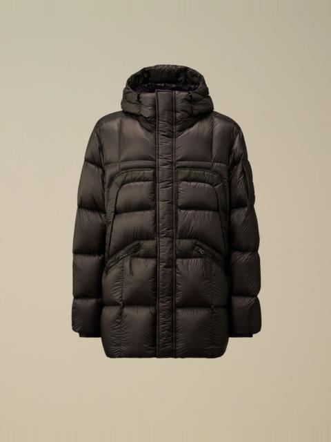 CHALLENGER Down Jacket with Partially Stained M Polyester