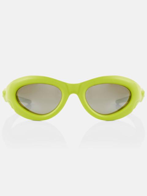 Bottega Veneta Oval acetate sunglasses