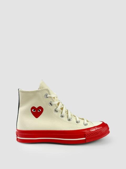 Comme des Garçons PLAY Red sole Chuck 70