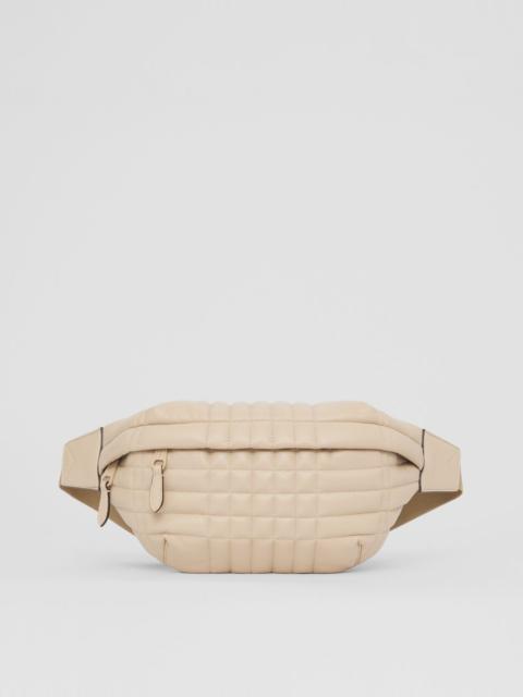 Burberry Monogram Motif Quilted Lambskin Sonny Bum Bag