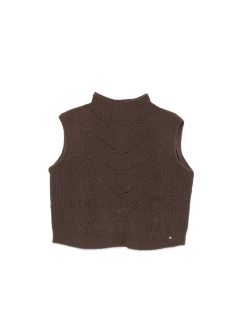 Herno SLEEVELESS SWEATER
