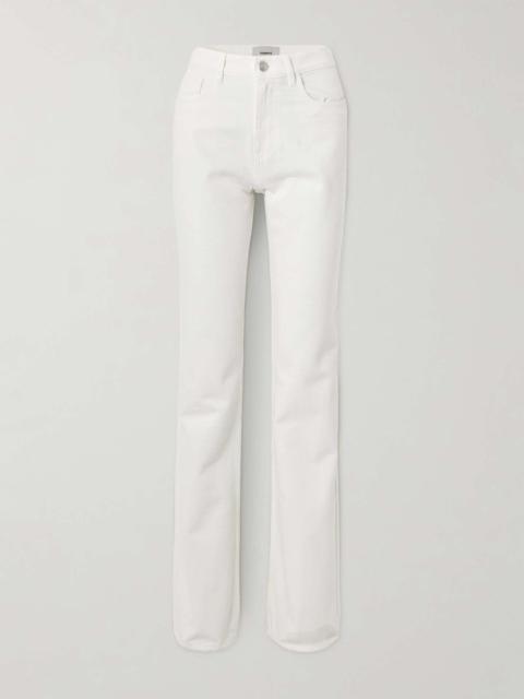 COPERNI Embellished high-rise straight-leg jeans