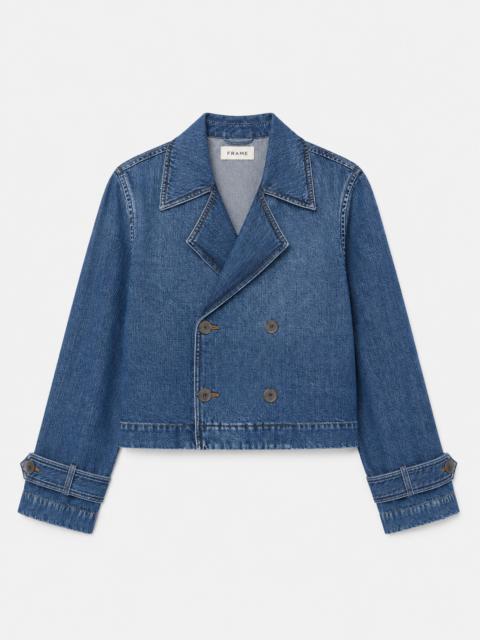 FRAME The Denim Uniform Trench