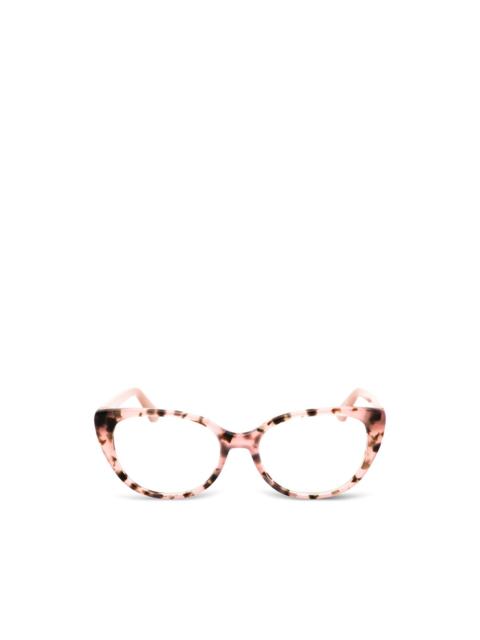 GUESS USA tortoiseshell-effect cat-eye glasses